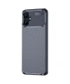 Samsung Galaxy A06 Kılıf Auto Focus Karbon Kapak - Lacivert