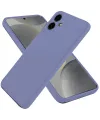 Samsung Galaxy A06 Kılıf First Silikon - Lila