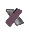 Samsung Galaxy A06 Kılıf First Silikon - Mürdüm