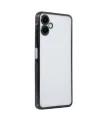 Samsung Galaxy A06 Kılıf Razer Lensli Silikon - Siyah