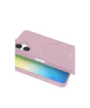 Samsung Galaxy A06 Regal Magsafe Standlı Kapak - Açık Pembe