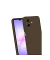 Samsung Galaxy A07 4g First Silikon - Kahverengi