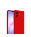 Samsung Galaxy A07 4g First Silikon - Kırmızı
