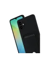 Samsung Galaxy A07 4g Kelvin Kartvizitli Silikon - Siyah
