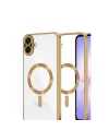 Samsung Galaxy A07 4g Kross Magneticsafe Kapak - Gold