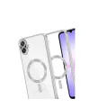 Samsung Galaxy A07 4g Kross Magneticsafe Kapak - Gümüş