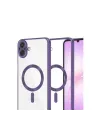 Samsung Galaxy A07 4g Kross Magneticsafe Kapak - Mor