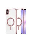 Samsung Galaxy A07 4g Kross Magneticsafe Kapak - Rose