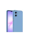 Samsung Galaxy A07 4g Nano İçi Kadife Silikon - Mavi