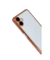 Samsung Galaxy A07 4g Razer Lensli Silikon - Çöl Titanyum