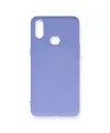 Samsung Galaxy A10s Kılıf Nano İçi Kadife Silikon - Lila