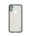 Samsung Galaxy A11 Kılıf Montreal Silikon Kapak - Yeşil
