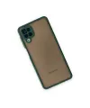 Samsung Galaxy A12 Kılıf Montreal Silikon Kapak - Yeşil