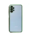 Samsung Galaxy A13 4g Kılıf Razer Lensli Silikon - Yeşil