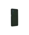 Samsung Galaxy A14 4g Kılıf Kelvin Kartvizitli Silikon - Koyu Yeşil