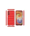 Samsung Galaxy A14 4g Kılıf Optimum Silikon - Kırmızı