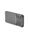 Samsung Galaxy A15 4g Kılıf Auto Focus Karbon Kapak - Siyah