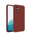 Samsung Galaxy A16 5g Kılıf First Silikon - Bordo