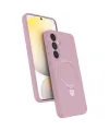Samsung Galaxy A16 5g Regal Magsafe Standlı Kapak - Açık Pembe
