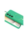 Samsung Galaxy A16 5g Regal Magsafe Standlı Kapak - Yeşil