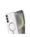 Samsung Galaxy A17 5g Kross Magneticsafe Kapak - Gümüş