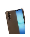 Samsung Galaxy A17 5g Thermax Silikon Kılıf - Kahverengi