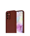 Samsung Galaxy A17 5g Viera Silikon - Bordo