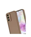 Samsung Galaxy A17 5g Viera Silikon - Kahverengi