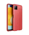 Samsung Galaxy A22 Kılıf Auto Focus Kapak - Kırmızı