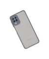 Samsung Galaxy A22 Kılıf Montreal Silikon Kapak - Gri