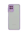 Samsung Galaxy A22 Kılıf Montreal Silikon Kapak - Mor
