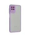 Samsung Galaxy A22 Kılıf Montreal Silikon Kapak - Mor