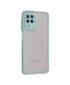 Samsung Galaxy A22 Kılıf Montreal Silikon Kapak - Turkuaz