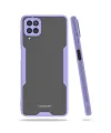 Samsung Galaxy A22 Kılıf Platin Silikon - Lila