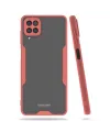 Samsung Galaxy A22 Kılıf Platin Silikon - Pembe