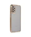 Samsung Galaxy A23 4g Kılıf Razer Lensli Silikon - Gold