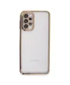 Samsung Galaxy A23 4g Kılıf Razer Lensli Silikon - Gold