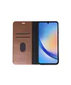 Samsung Galaxy A24 4g Kılıf Trend S Plus Kapaklı Kılıf - Taba