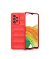Samsung Galaxy A33 5g Kılıf Optimum Silikon - Kırmızı