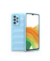 Samsung Galaxy A33 5g Kılıf Optimum Silikon - Sky Blue
