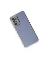 Samsung Galaxy A33 5g Kılıf Volet Silikon - Mavi