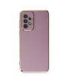 Samsung Galaxy A33 5g Kılıf Volet Silikon - Mor