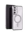 Samsung Galaxy A35 5g Joke Simli Magneticsafe Kılıf - Gümüş