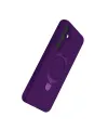 Samsung Galaxy A35 5g Regal Magsafe Standlı Kapak - Derin Mor
