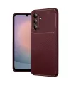 Samsung Galaxy A36 Kılıf Auto Focus Karbon Kapak - Bordo