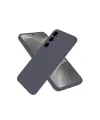 Samsung Galaxy A36 Kılıf First Silikon - Gri