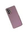 Samsung Galaxy A52 Kılıf Volet Silikon - Mor