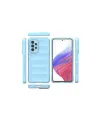 Samsung Galaxy A53 5G Kılıf Optimum Silikon - Sky Blue