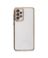 Samsung Galaxy A53 5g Kılıf Razer Lensli Silikon - Gold