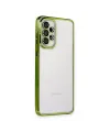 Samsung Galaxy A53 5g Kılıf Razer Lensli Silikon - Yeşil